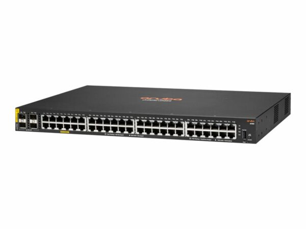HPE JL675A Aruba 6100 48G Class4 PoE 4SFP+ 370W Switch Achat & Location
