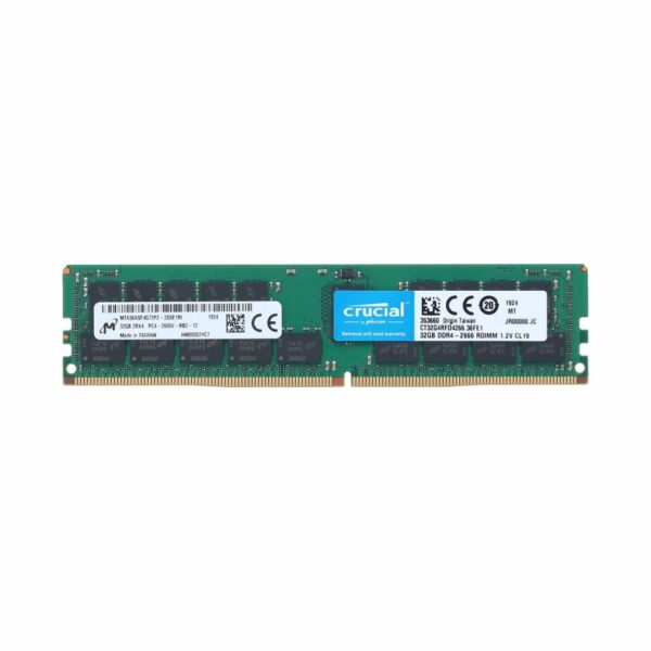 Crucial 32GB DDR4-2933 ECC Registered (CT32G4RFD4293) Mémoire, Location et Achat