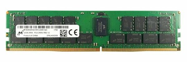 Micron 32GB DDR4-2666 ECC Registered (MTA36ASF4G72PZ-2G6E1) Mémoire, Location et Achat