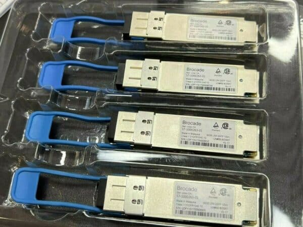 Brocade 57-1000263-01 (XBR-000180) SFP+ 10GBASE-SR, 300 m (MMF), 10 Gbps,