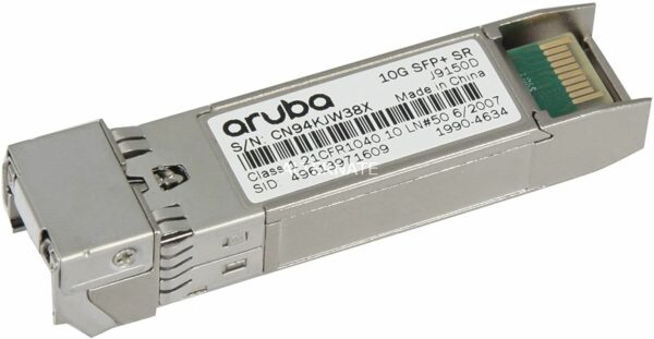 J9150D - HPE Aruba Networking 10G SFP+ LC SR 300m OM3 MMF Transceiver, Vente