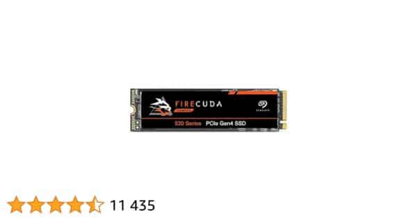 Seagate FireCuda 530 4 To – SSD PCIe 4.0 d’Occasion Ultra Endurant
